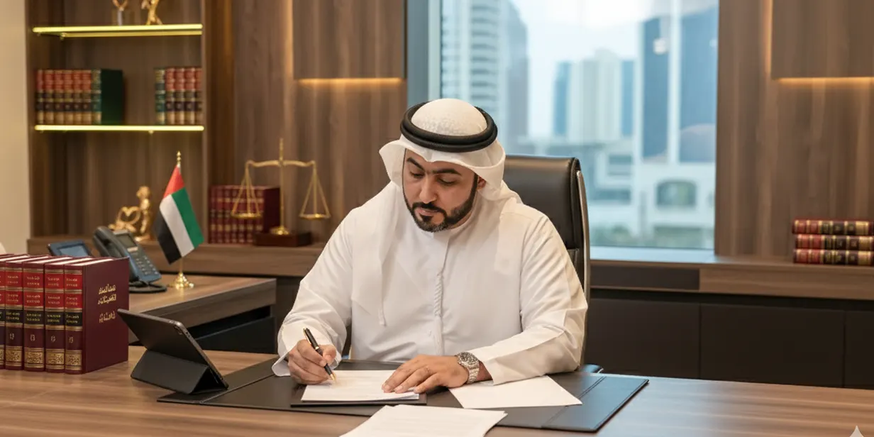 الحالات التي تستلزم توكيل محامي فورًا في الإمارات